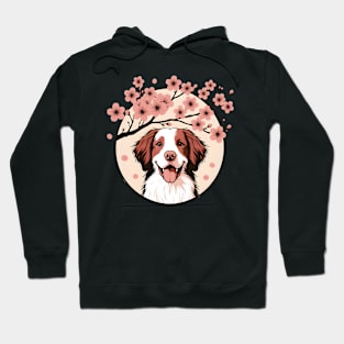 Brittany Enjoys Spring Amidst Cherry Blossoms Splendor Hoodie